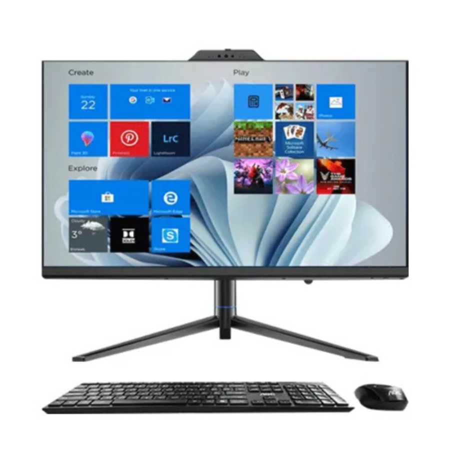 ALL IN ONE COMPUTER AOC PC Noble A99, i5-12450H, 16GB RAM, 512GB SSD, 300W CAMERA, 24 INCH