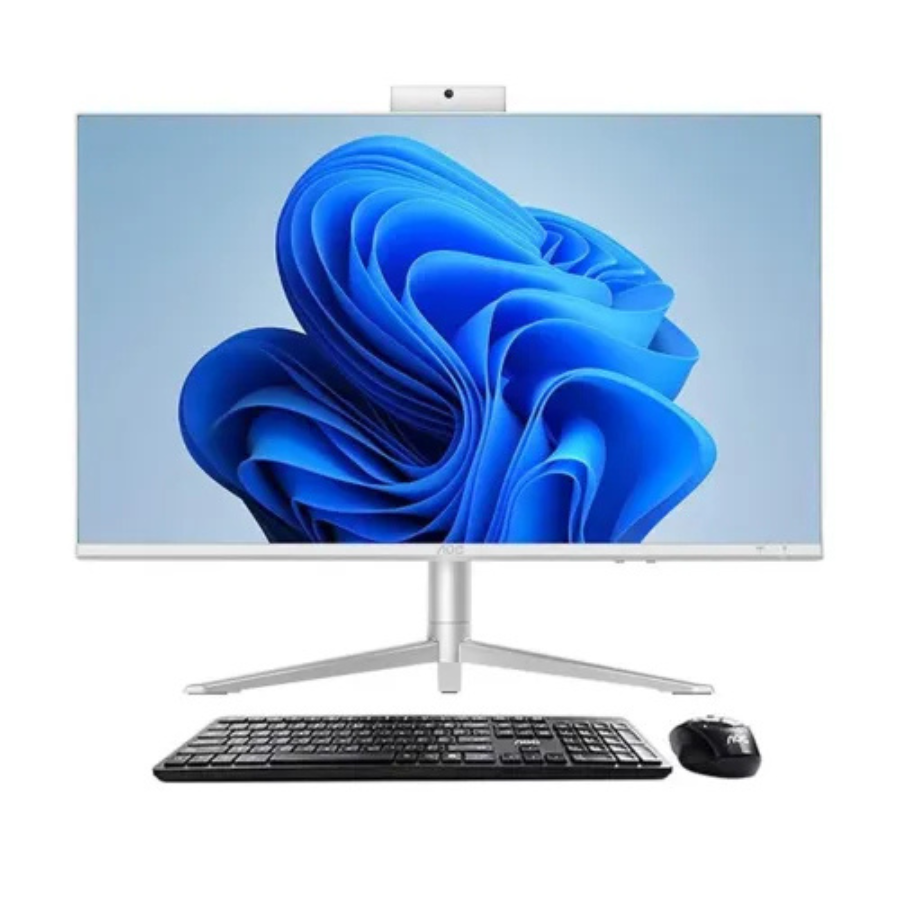 AOC AIO Noble A99 13th Gen Intel Core i7-13620H, 16GB DDR4, 1TB SSD, 27 INCH FHD, WIN 11 PRO, WHITE ALL IN ONE